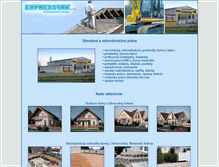 Tablet Screenshot of expresstav.sk